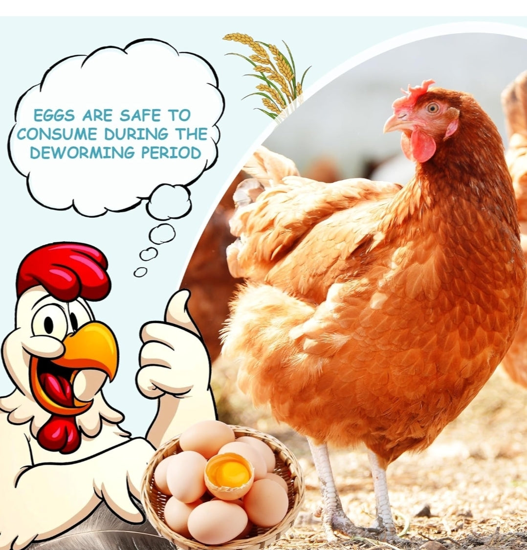 DESPARASITANTE PARA GALLOS Y GALLINA O POLLOS DE CORRAL