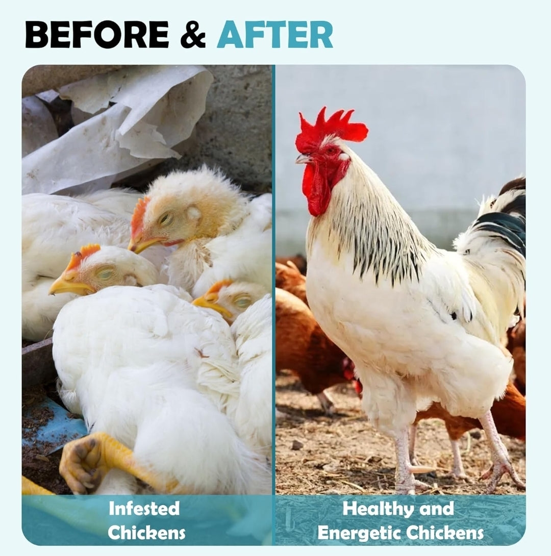 DESPARASITANTE PARA GALLOS Y GALLINA O POLLOS DE CORRAL