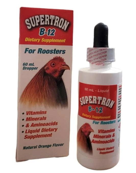 VITAMINA B-12 EXTRA FUERTE PARA GALLOS